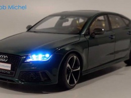 Audi показала невероятно детализированный игрушечный RS7 (ВИДЕО)