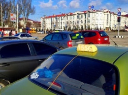 Таксисты проведут массовую акцию протеста в Запорожье