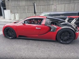 Старенький Bugatti Veyron показывает впечатляющую мощность на диностенде