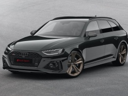 Audi выпустила лимитированную «бронзовую» серию RS 4 Avant