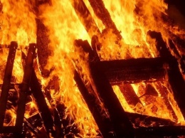 В Харькове на Горизонте сгорело кафе