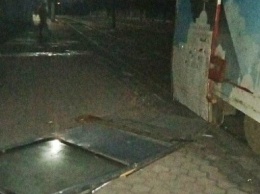 В оккупированном Енакиево у трамвая на ходу выпала дверь, - ФОТО