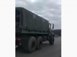 Эвакуация из Уханя: армейские грузовики возле места протестов на Тернопольщине появились случайно - ВСУ (видео)