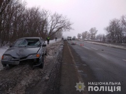 На трассе Мариуполь-Волноваха авто насмерть сбило человека, - ФОТО