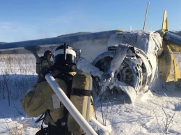 Пассажир Ан-2 снял падение самолета на Колыме