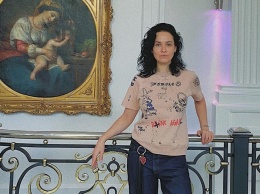 Даша Астафьева обнажилась перед студентами во Львове