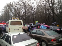 Въезд в Киев со стороны Одессы заблокирован