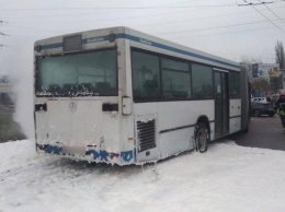 В Киевской области неисправная электропроводка стала причиной пожара в пассажирском автобусе