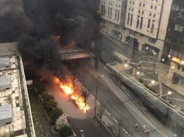 В Париже горит Лионский вокзал, людей эвакуировали