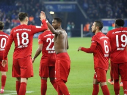 «Бавария» вышла в полуфинал Кубка Германии, одолев «Шальке» на выезде