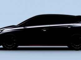 Hyundai опубликовал тизер на высокопроизводительный хэтчбек i20 N