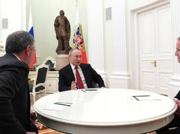 Путин провел встречу с Медведчуком и Володиным
