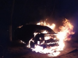 Поднялось "адское" пламя: под Одессой посреди ночи сгорело авто прокурора, фото