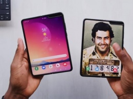 Гибкий смартфон от брата Пабло Эскобара оказался обычным Galaxy Fold с наклейкой (видео)