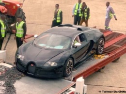 Полиция пустит под пресс эксклюзивный гиперкар Bugatti