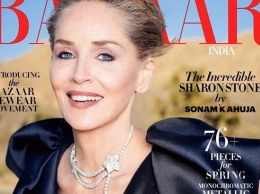 В дерзких нарядах и в объятиях молодого парня: 62-летняя Шэрон Стоун блистает в откровенной съемке для Harper's Bazaar