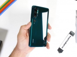 JerryRigEverything проверил на прочность смартфон Xiaomi Mi Note 10