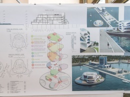 Плавающий остров, сквер вместо высотного гетто и арт-комплекс на заводе: будущее Одессы глазами студентов-архитекторов