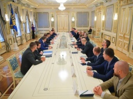 Президент Украины провел встречу с крупным бизнесом