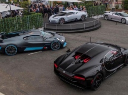 Компания Bugatti показа шесть новинок