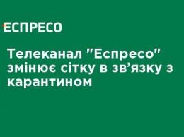 Телеканал "Еспресо" меняет сетку в связи с карантином