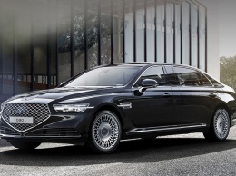 Седан Genesis G90 для России стал безопаснее