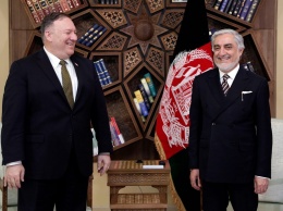 Помпео в Кабуле постарался примирить Гани с Абдуллой