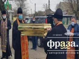 Вокруг Белгород-Днестровского района священники УПЦ совершили 300-километровый крестный ход со святынями