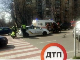 В Киеве - ДТП, машина протащила ребенка по дороге