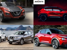 Новый компактный кроссовер Nissan назвали Magnite