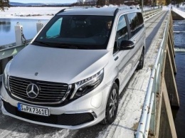 Новый Mercedes EQV прошел арктические тесты