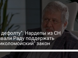 "Нет дефолту". Нардепы из СН призвали Раду поддержать "антиколомойский" закон