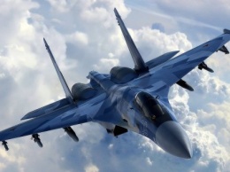 Российский истребитель Су-27 пропал над Черным морем, летчика ищут