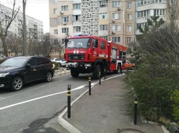 В южненской высотке произошел смертельный пожар