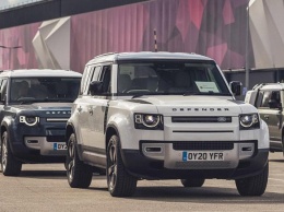 В Великобритании Jaguar Land Rover предоставил медикам 160 автомобилей