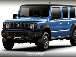 Suzuki Jimny обзаведется пятью дверями