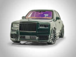 Rolls-Royce Cullinan окрасили в национальный британский гоночный цвет