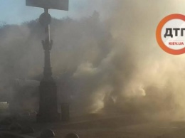 Пожар на Крещатике оставил без света Нацбанк и Украинский дом - список отключений
