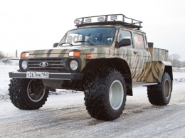 Началось производство внедорожного пикапа Lada 4x4