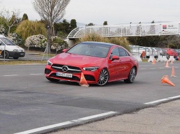 Новый Mercedes-Benz CLA провалил "лосиный тест"