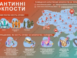 Карантинные блокпосты в Донбассе: как будут работать и кого пропускать (ИНФОГРАФИКА)