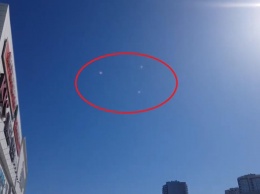 В Томске заметили НЛО в небе