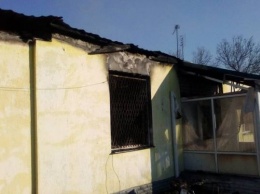 В Луганской области горел дом-интернат для престарелых и инвалидов