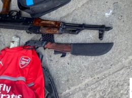 Полицейские Кривого Рога обнаружили сумку с оружием