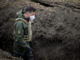 Зеленский побывал на участке разведения возле Петровского