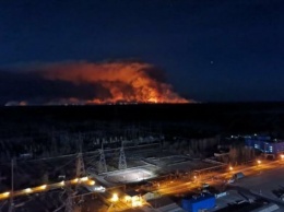 Пожар в Чернобыльской зоне: в Беларуси замерили радиационный фон