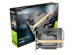 Palit сообщила о доступности видеокарты Palit GeForce GTX 1650 KalmX