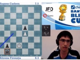 В финале онлайн-турнира по шахматам чемпион мира проиграл 16-летнему иранцу