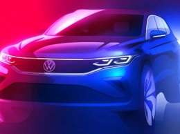 Обновленный Volkswagen Tiguan показали на официальном тизере