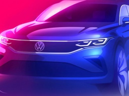 Volkswagen опубликовал тизер обновленного Tiguan